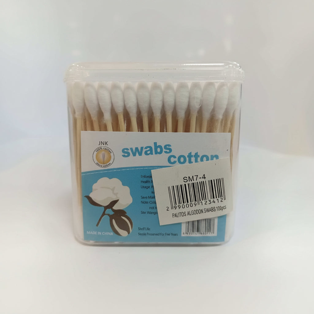 PALITOS ALGODÓN SWABS 100U