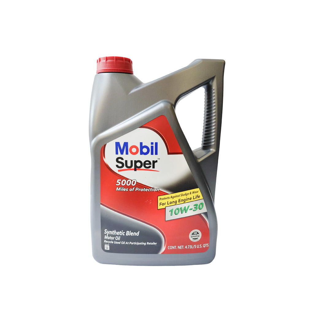ACEITE DE MOTOR 10W-30 MOBIL SUPER 4.73LT