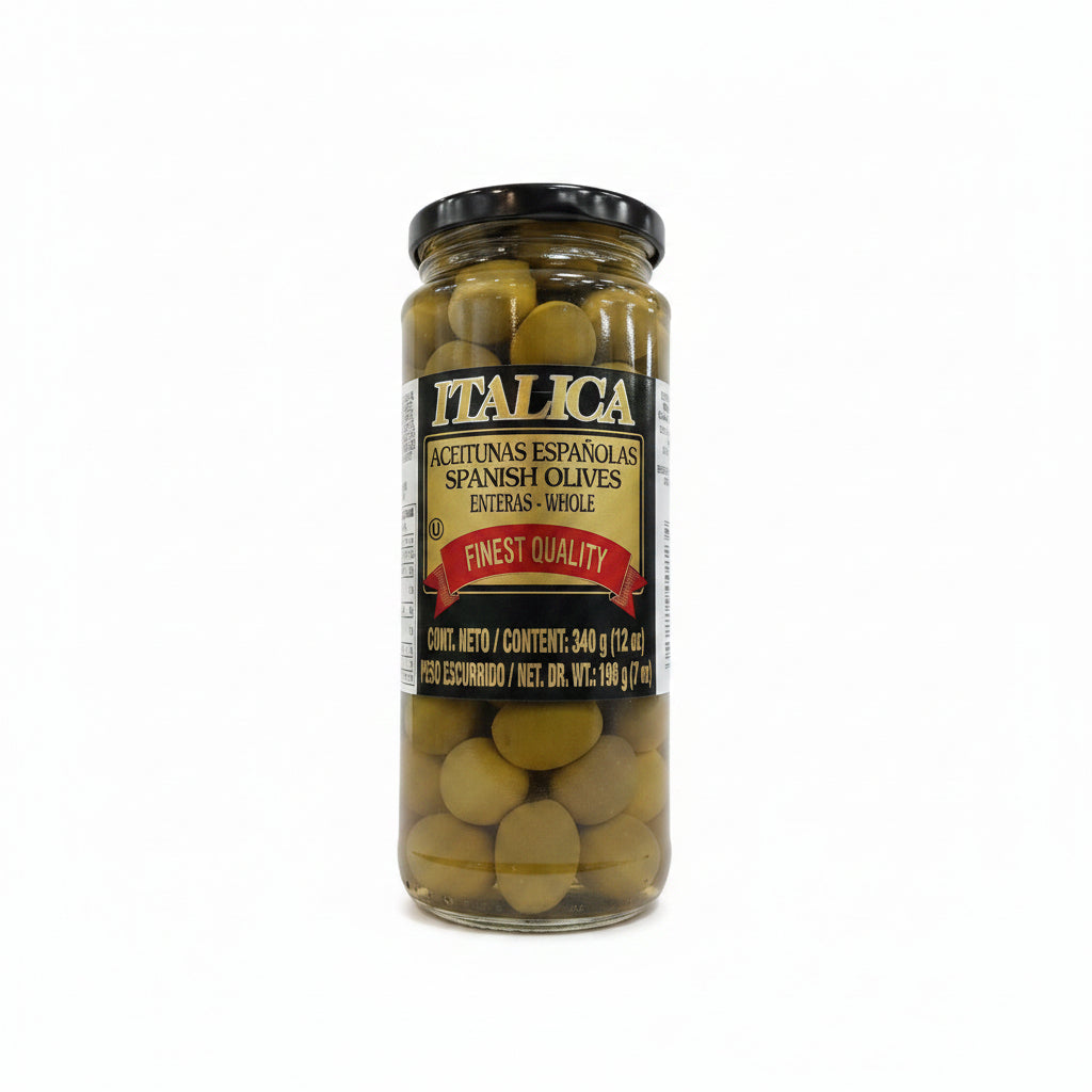 ACEITUNA ENTERA ITALICA 340GR
