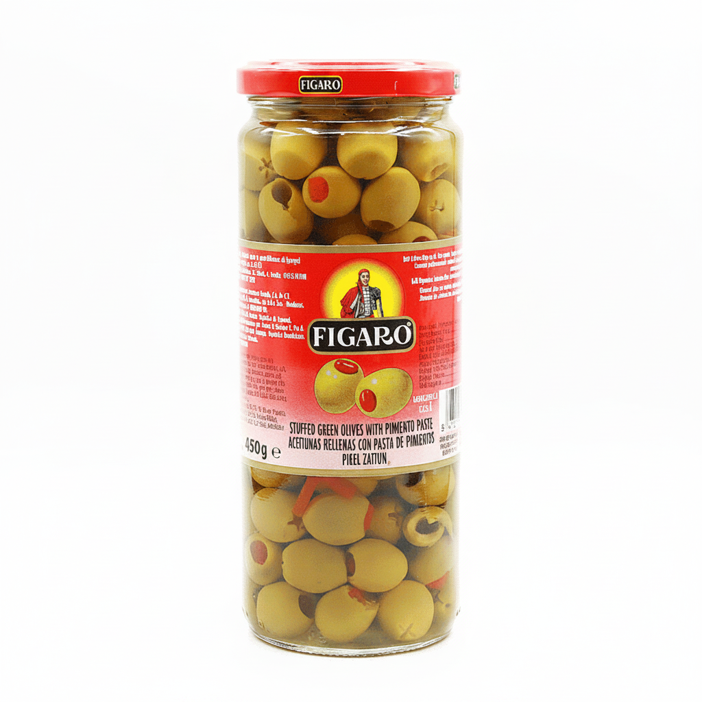 ACEITUNA RELLENO PIMIENTO FIGARO 270GR