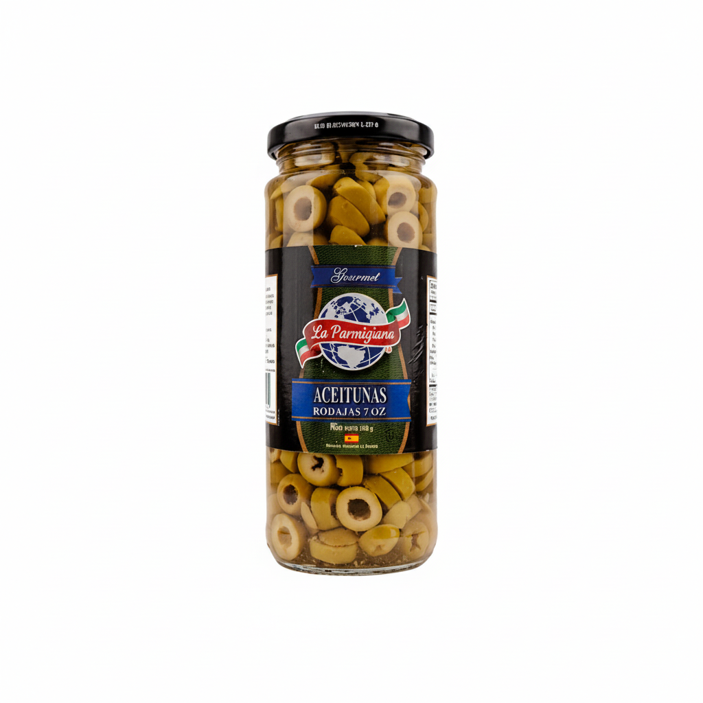 ACEITUNA RODAJAS LA PARMIGIANA 330G