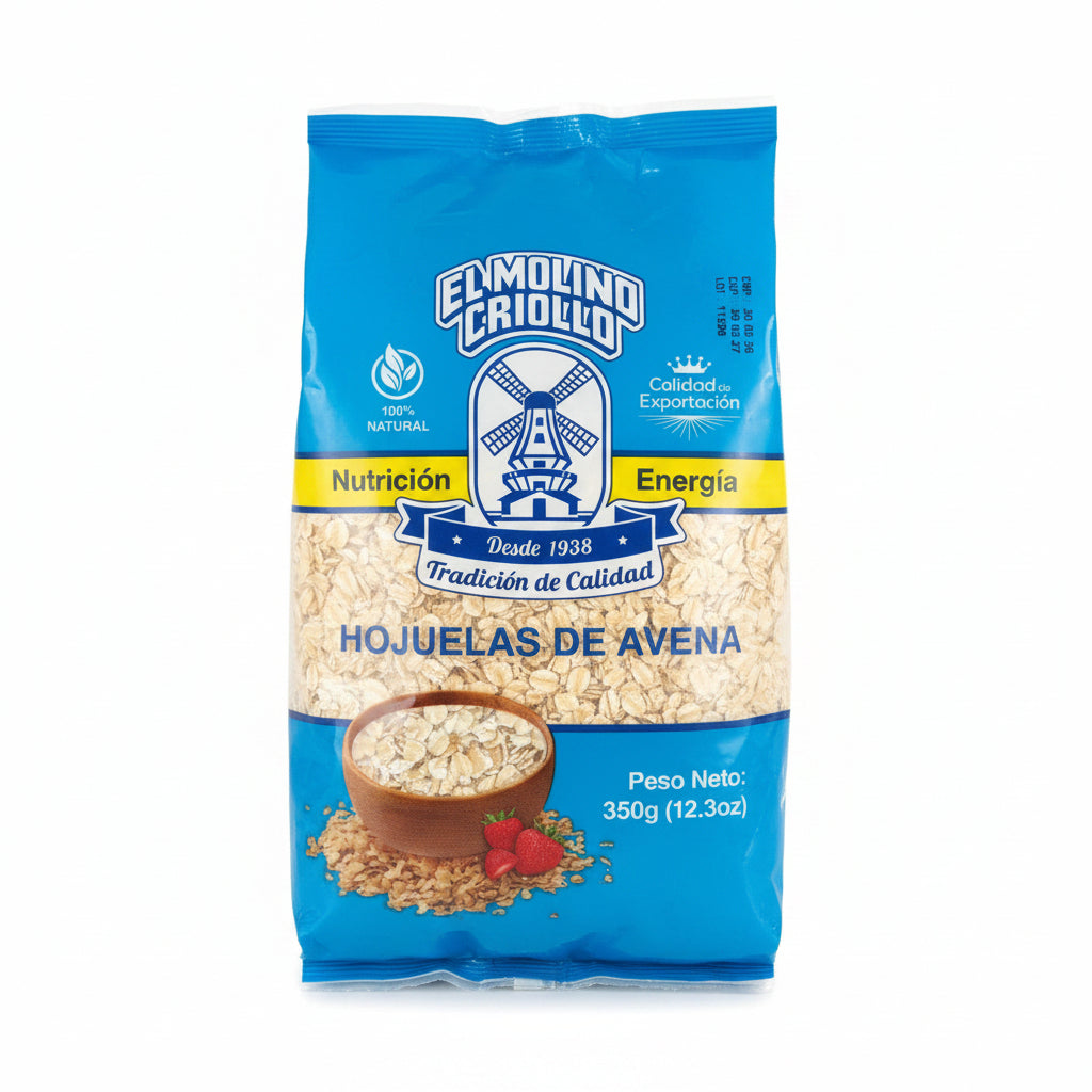 AVENA HOJUELA MOLINO CRIOLLO 350GR