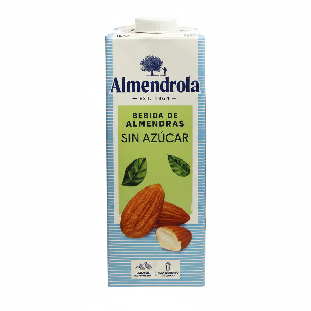 BEBIDA DE ALMENDRA SIN AZUCAR ALMENDROLA 1L