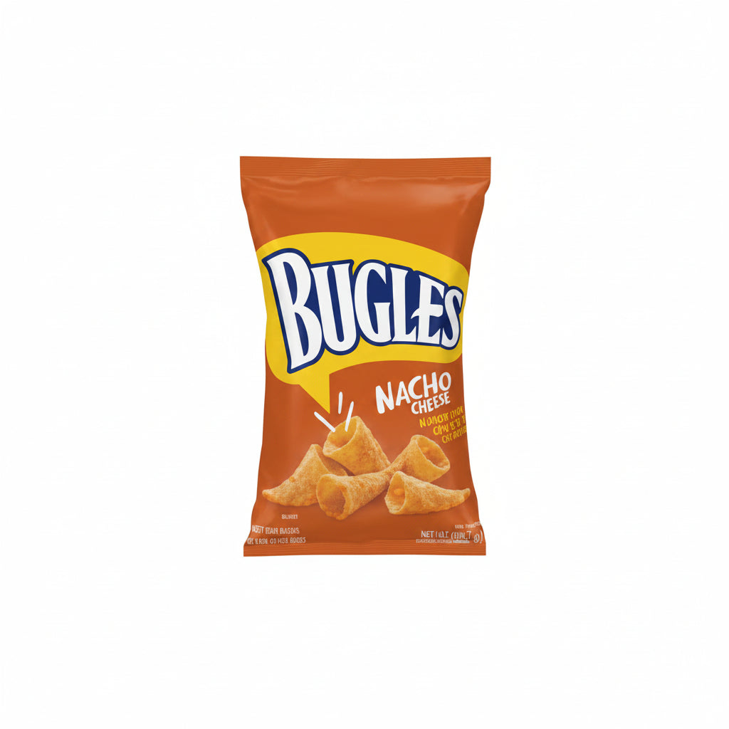 NACHO BUGLES CHEESE 212GR