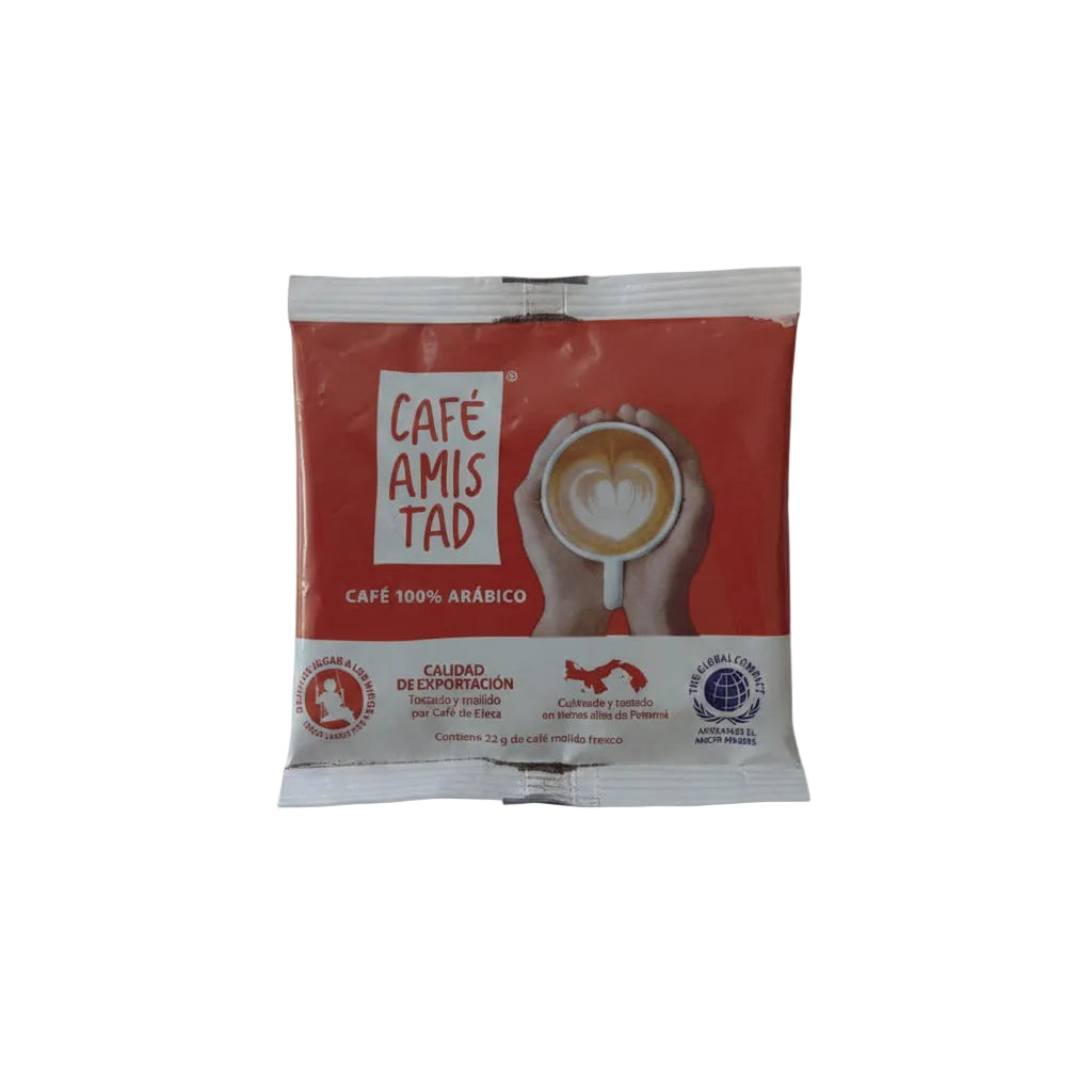 CAFÉ ARABICO MOLIDO SOBRE AMISTAD 22GR
