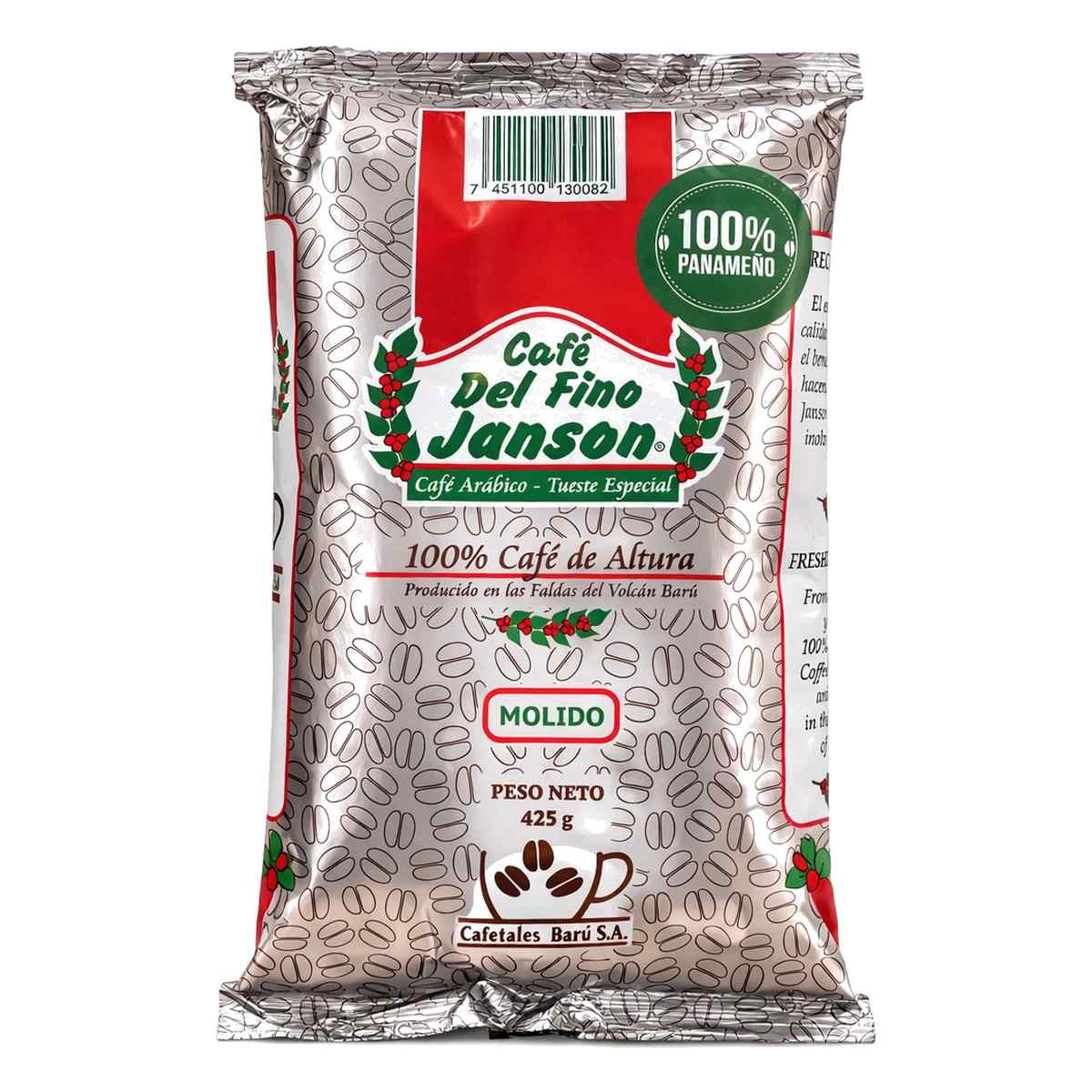 CAFÉ MOLIDO DEL FINO JANSON 425GR