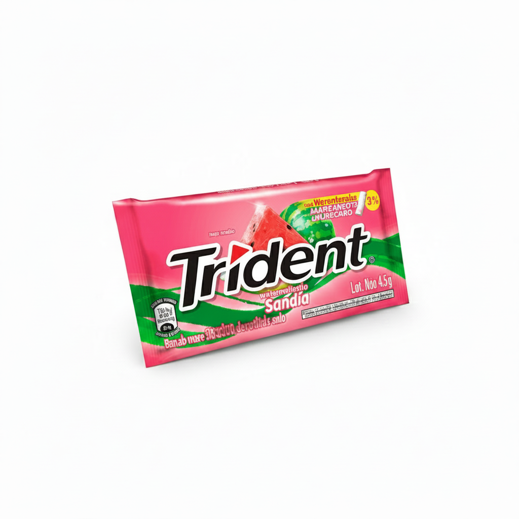 CHICLE SANDIA TRIDENT 8.5GR