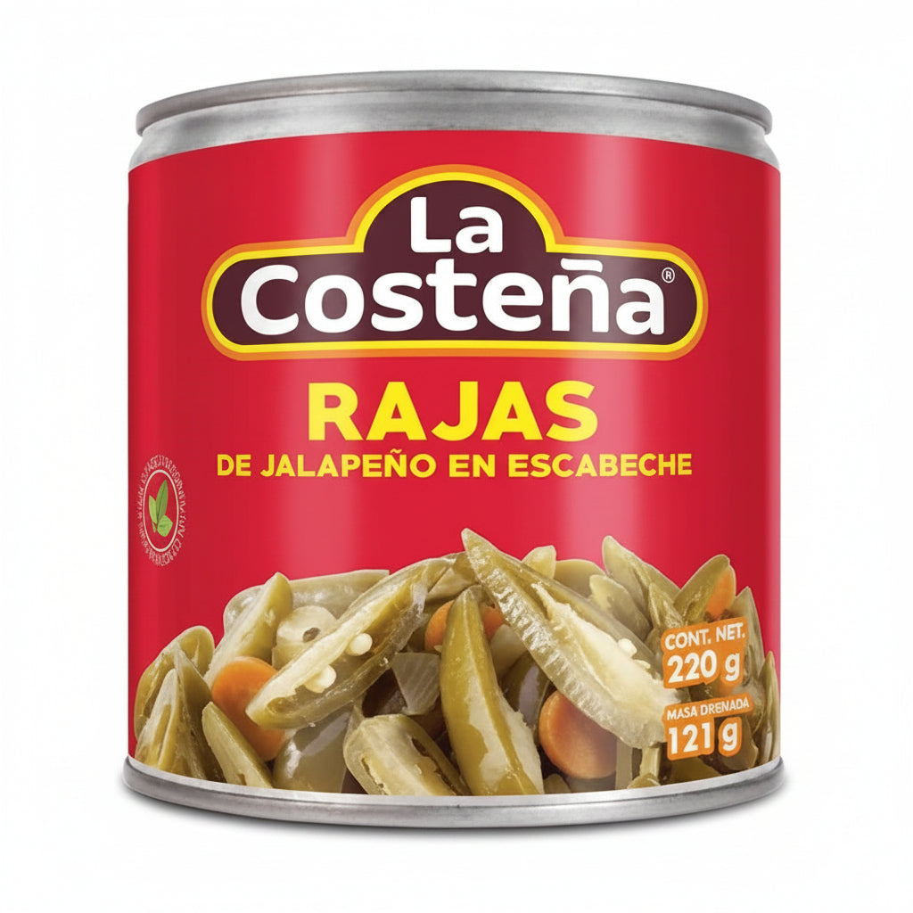 CHILE JALAPENO EN RAJAS LA SIERRA 220GR