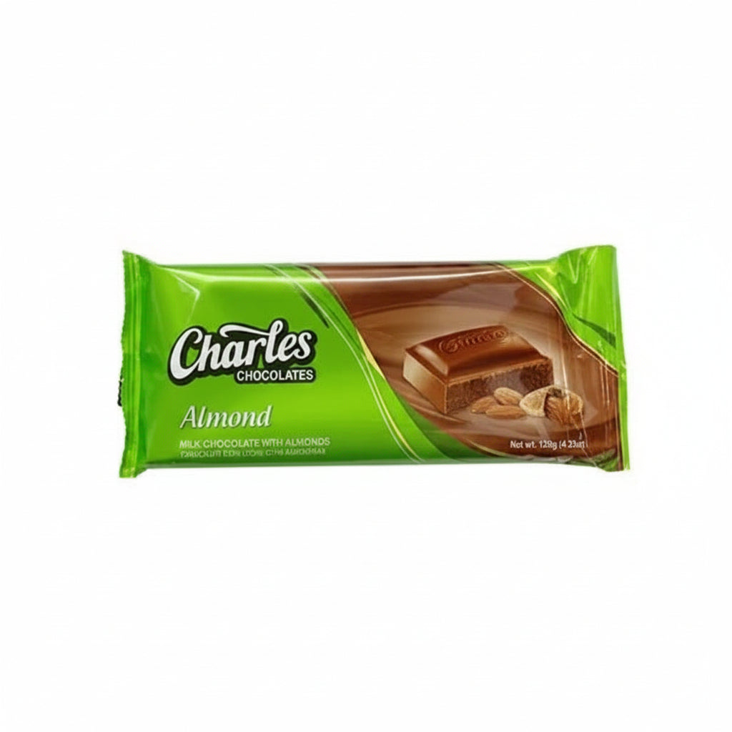 CHOCOLATE ALMOND CHARLES 108GR