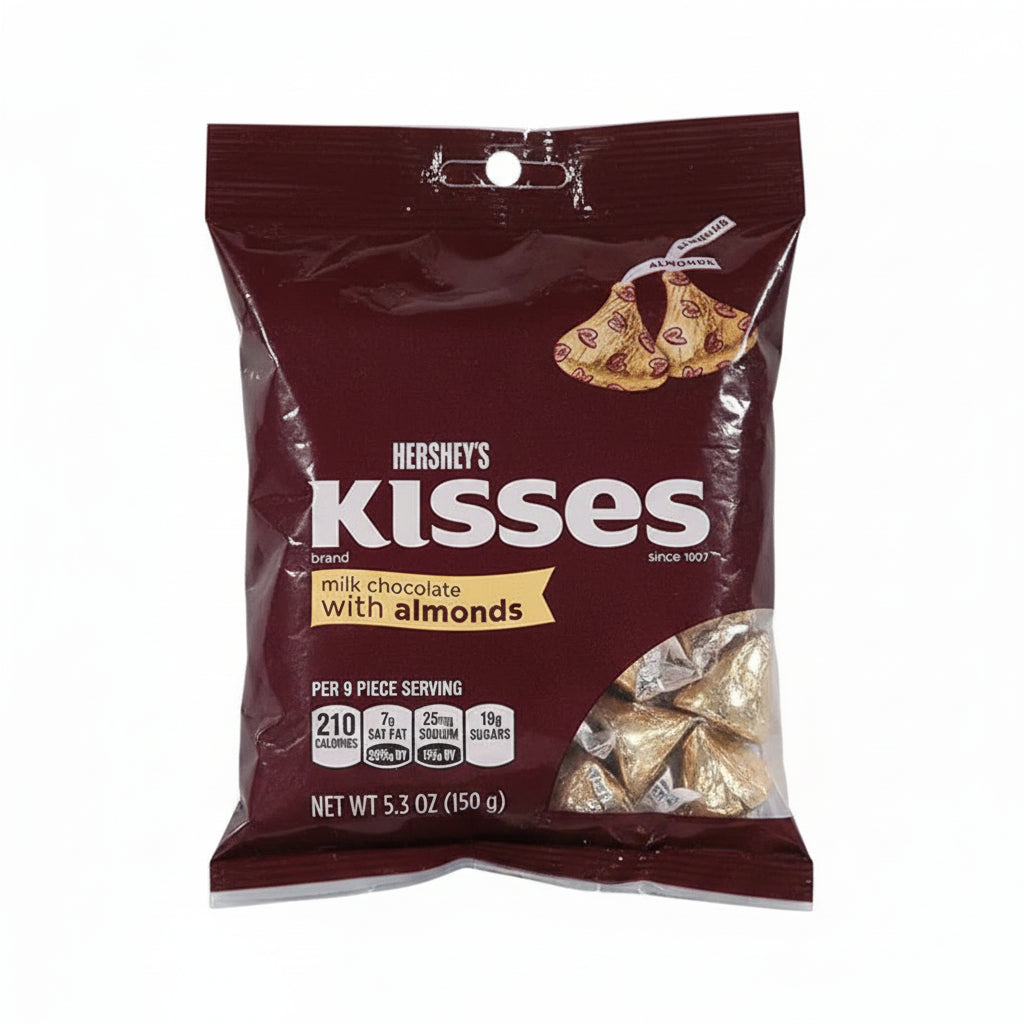 CHOCOLATES ALMOND KISSES HERSHEY'S 4.48OZ