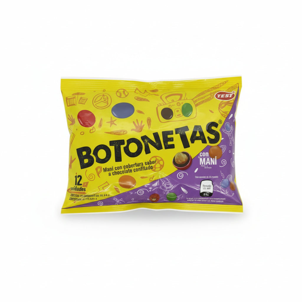 CHOCOLATE BOTONETAS CON MANÍ DOY BEST 85GR