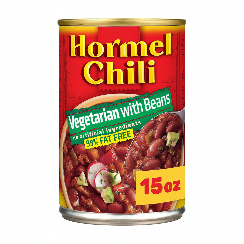 FRIJOLES VEGETARIANOS CON AJI HORMEL 15OZ