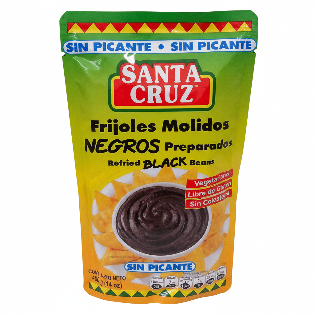 FRIJOLES NEGRO MOLIDO 400GR