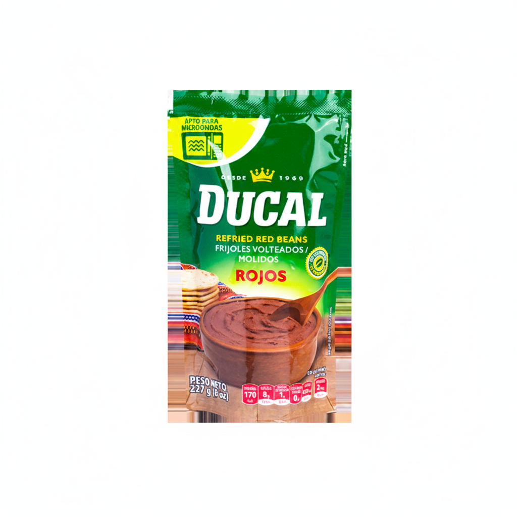 FRIJOLES ROJO MOLIDO DOY DUCAL 8OZ