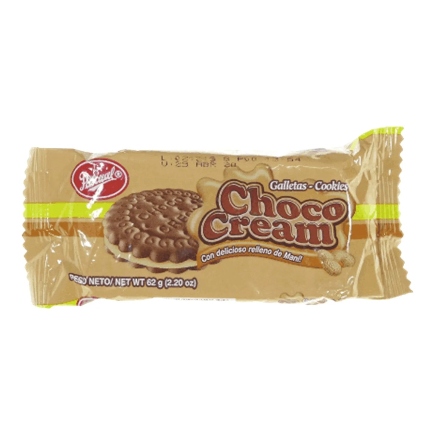 GALLETAS DE MANI CHOCOCREAM 62GR