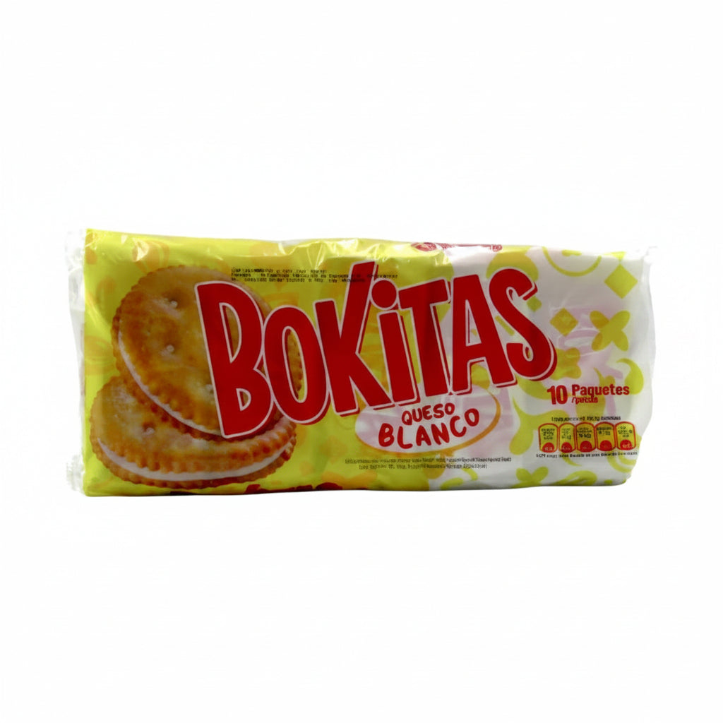 GALLETAS CON QUESO BLANCO BOKITA POZUELO 144GR