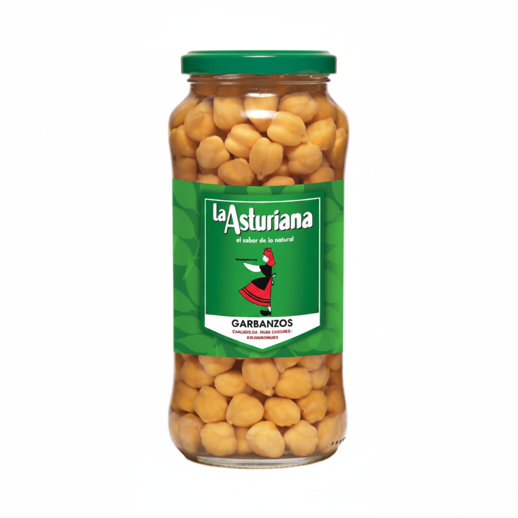 GARBANZO COCIDO LA ASTURIANA 570GR