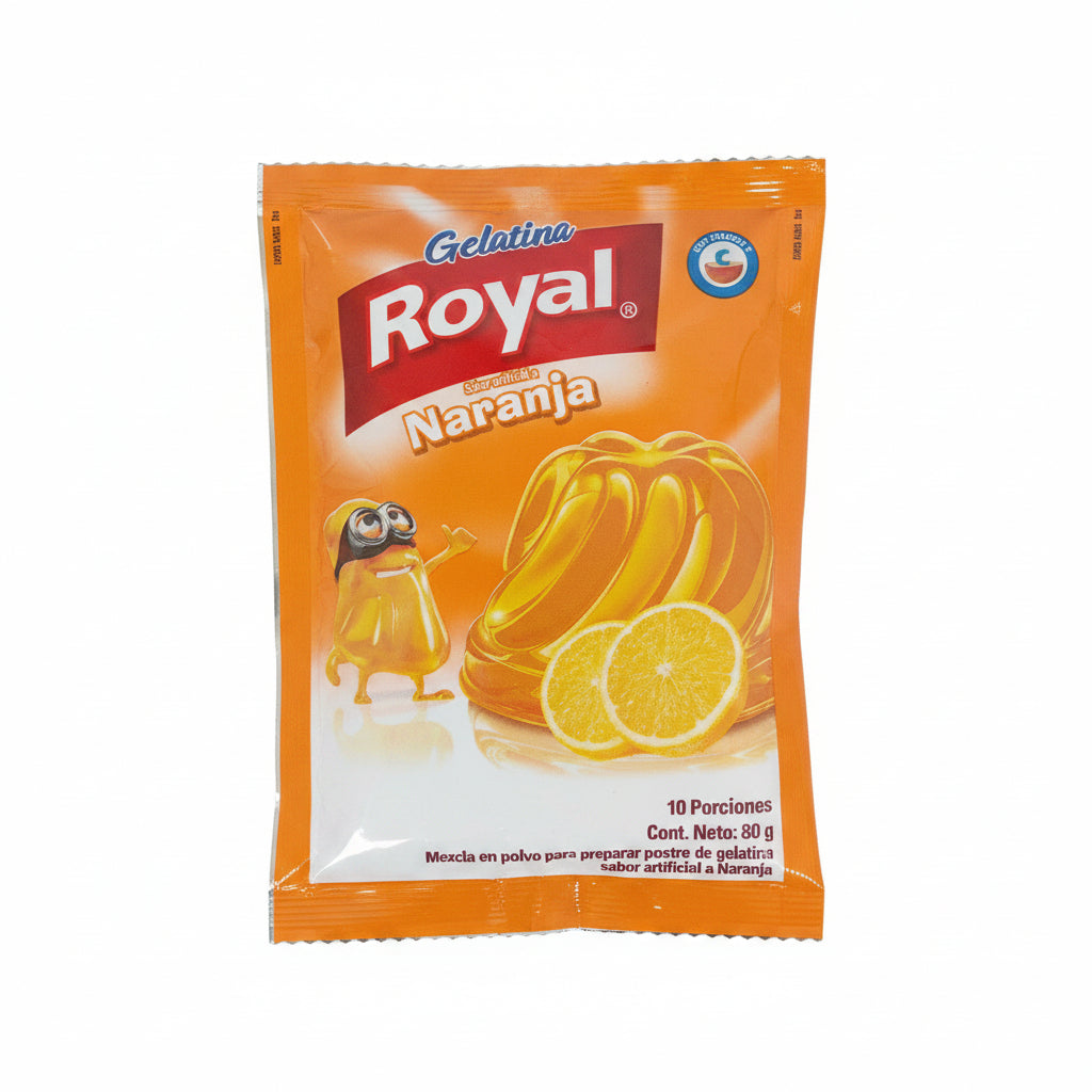 GELATINA NARANJA ROYAL 80GR