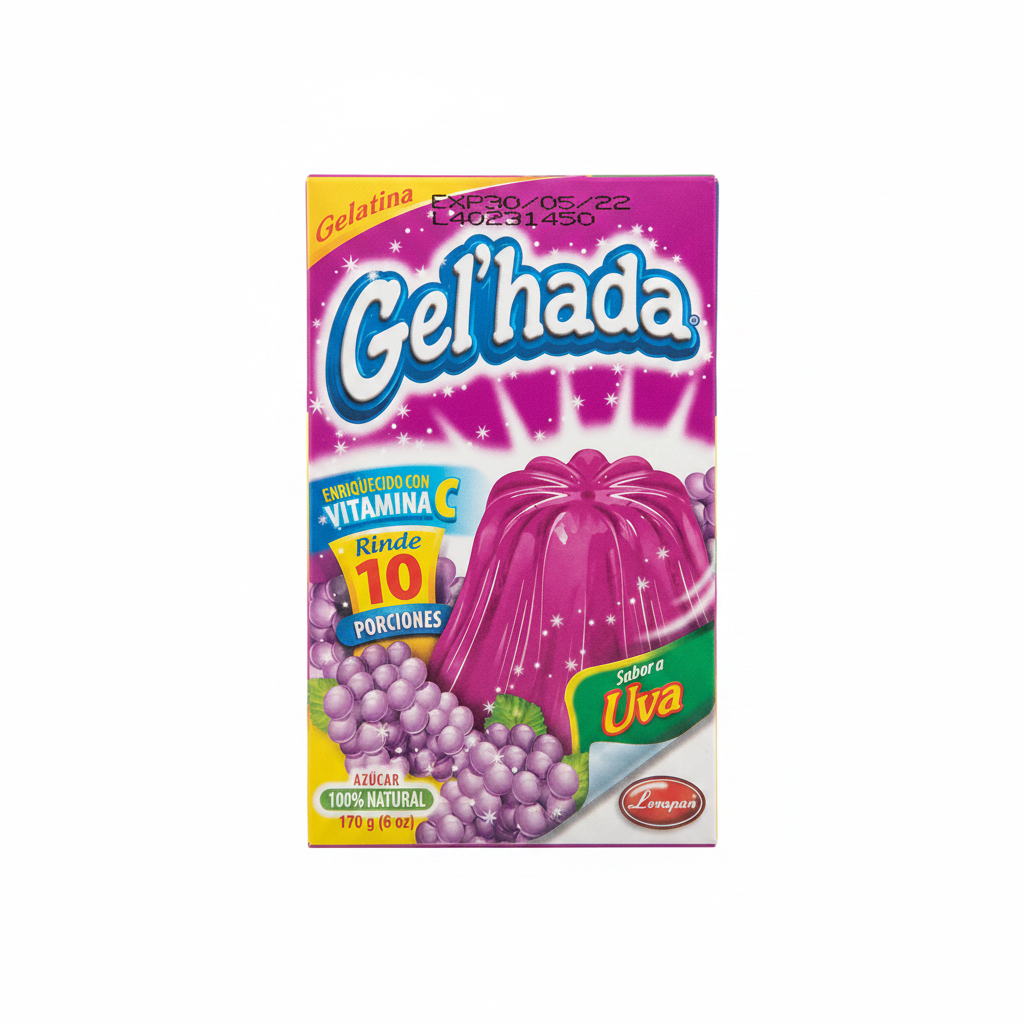 GELATINA UVAS GEL HADA 6OZ