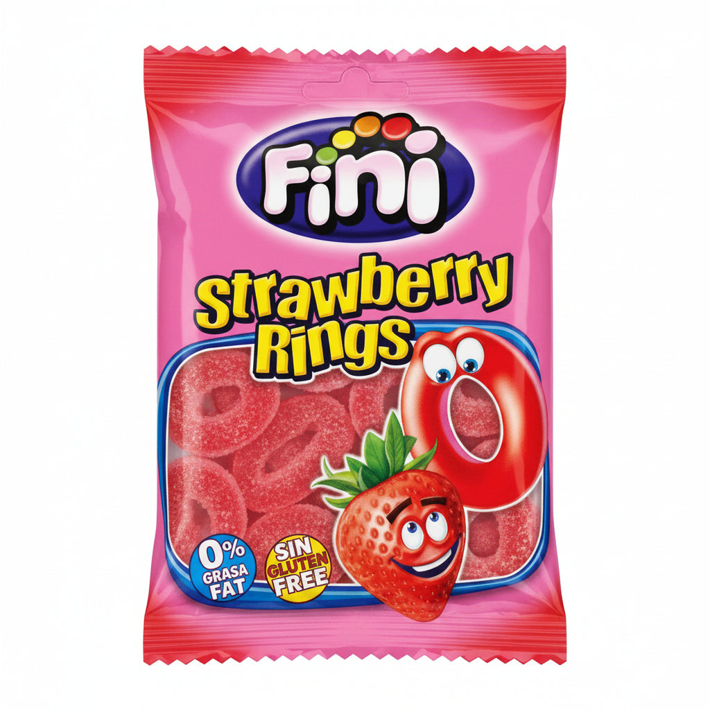 GOMITAS AROS FRESA FINI 90GR