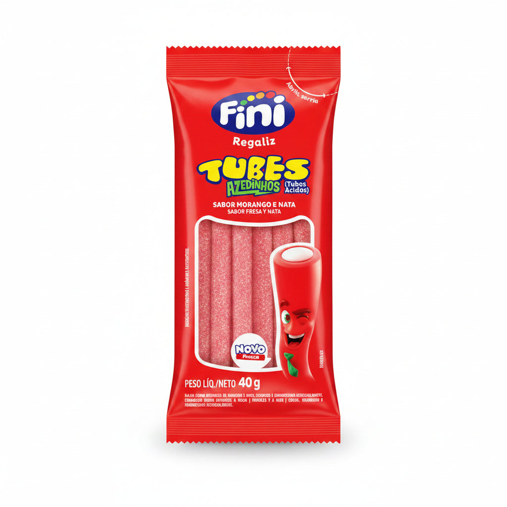 GOMITA TUBES FRESA FINI 80GR