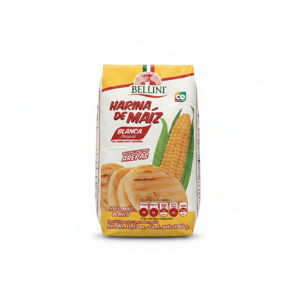 HARINA DE MAÍZ BLANCO PRECOCIDO 500GR