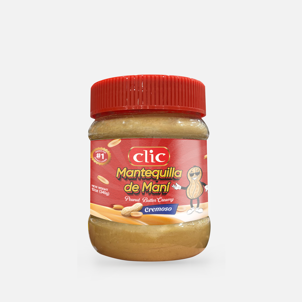 MANTEQUILLA MANI CREMA CLIC 340GR