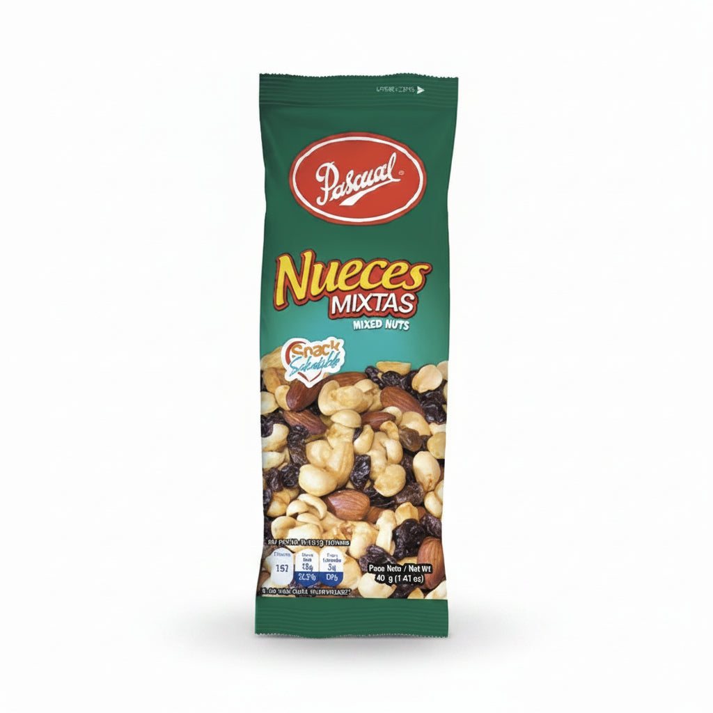 NUECES MIXTAS PASCUAL 40GR