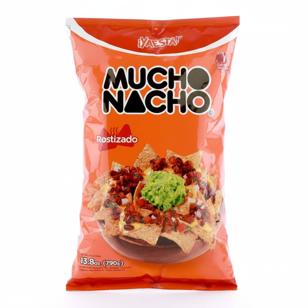 NACHOS ROSTIZADO MUCHO NACHOS 460GR