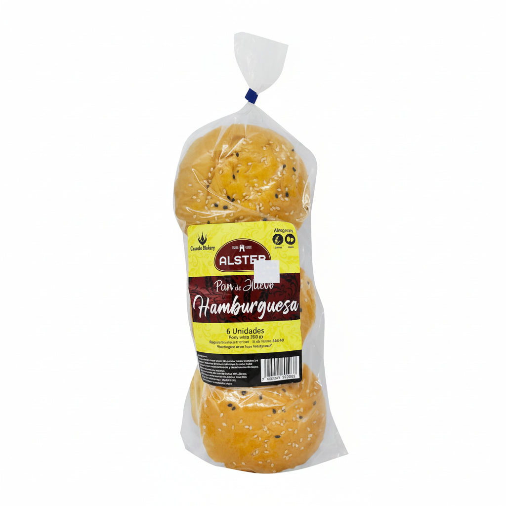 PAN HUEVO DE HAMBURGUESA CANADA BAKERY 380GR