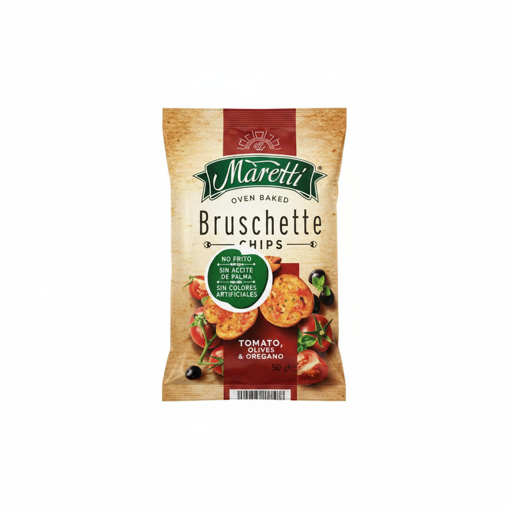 PAN TOMATO ACEITUNA MARETTI 40GR