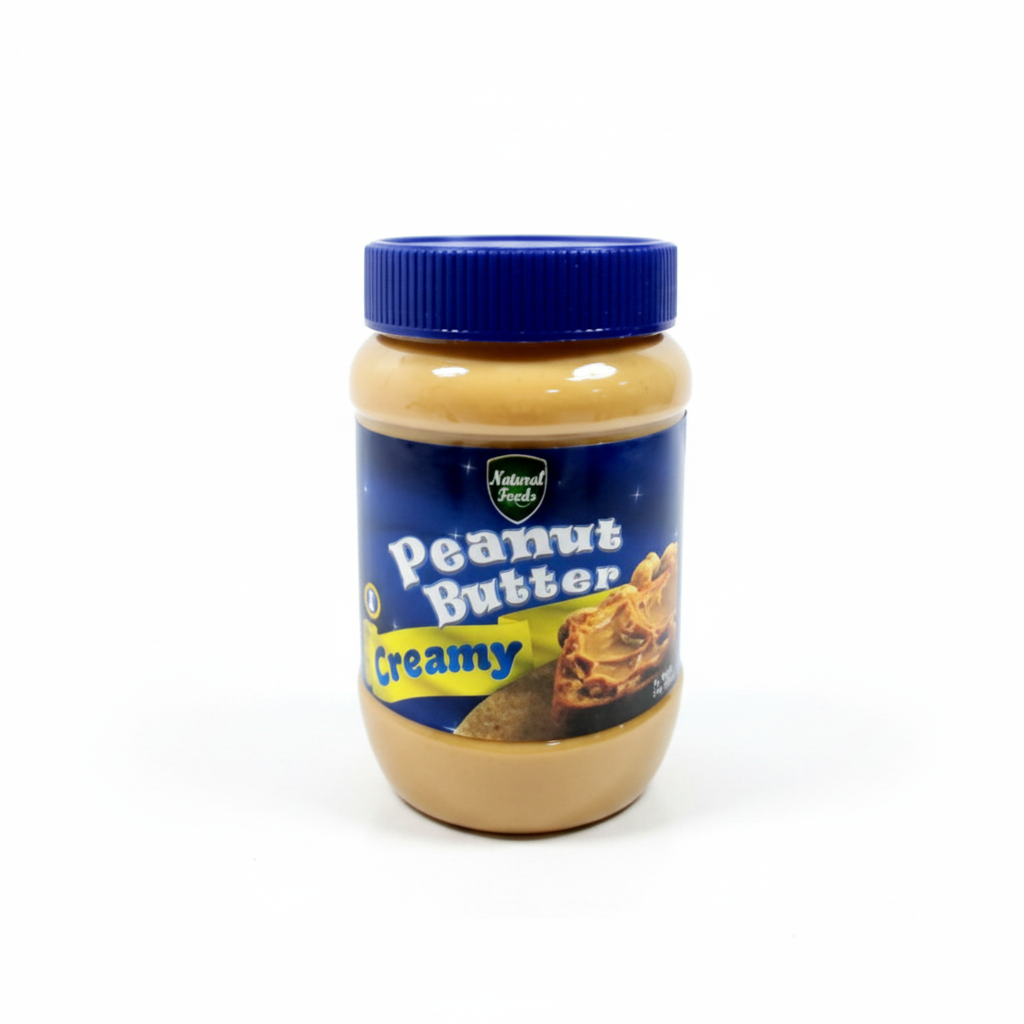 MANTEQUILLA DE MANI EN CREMA NAT FOODS 510GR