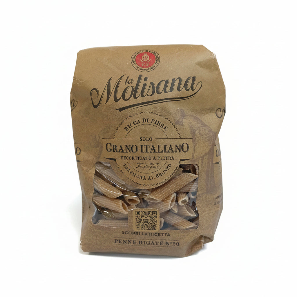 PASTA PENNE RIGATE INTEGRAL 500GR