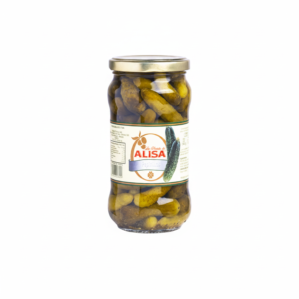 PEPINILLO ENTEROS ALISA 345GR