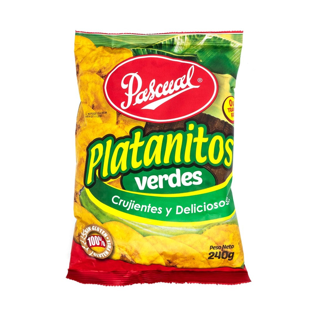 PLATANITO VERDES PASCUAL 240GR