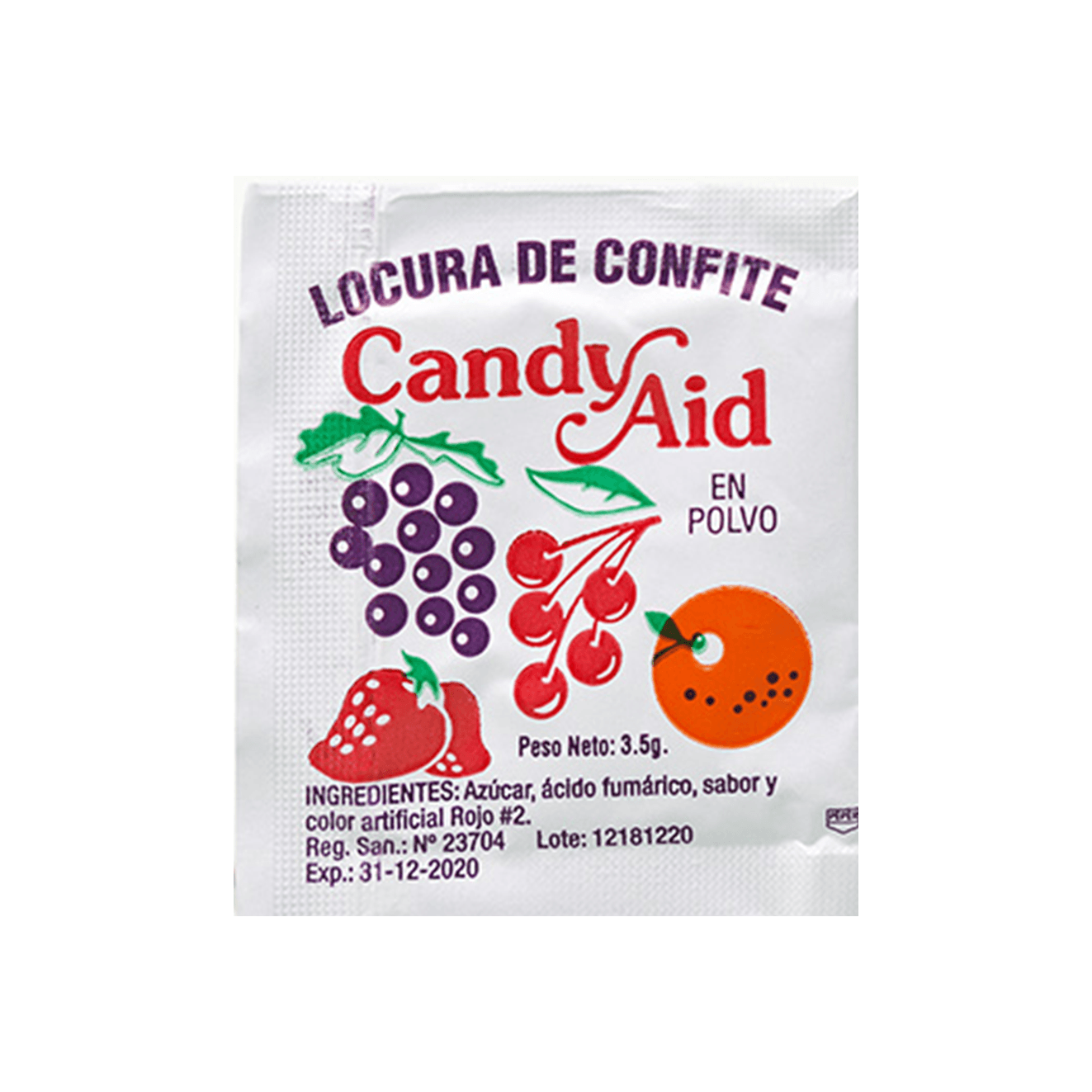 POLVO CONFITTE CANDY AID