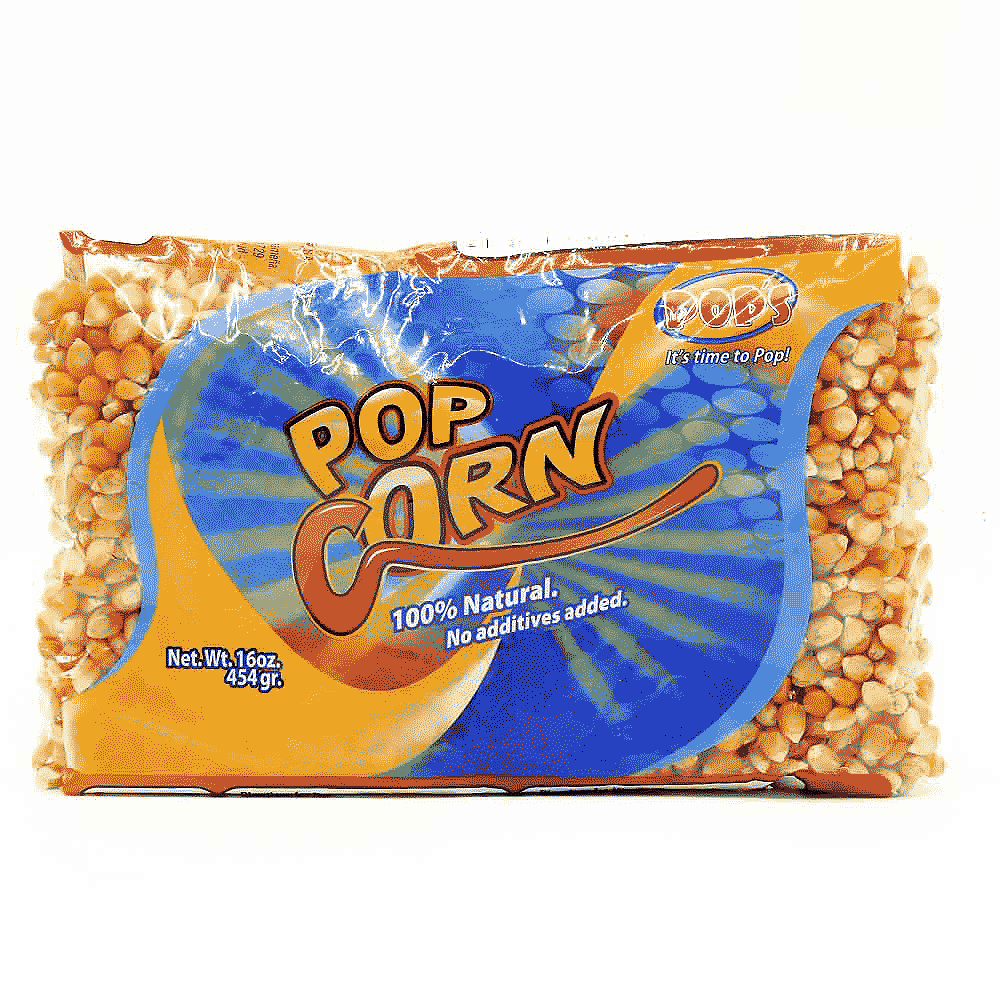 POPCORN NATURAL POPS 454GR