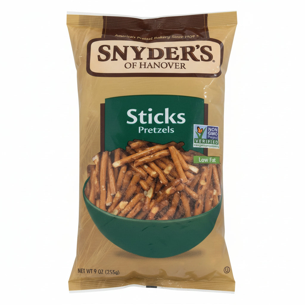 PRETZELS EN PALITO SNYDERS 255.2GR