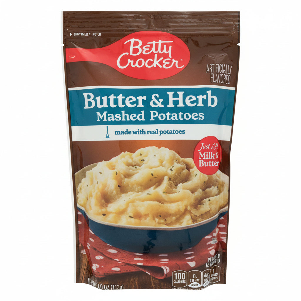 PURE DE PAPA BUTERHERB BETTY CROCKER 4.7OZ