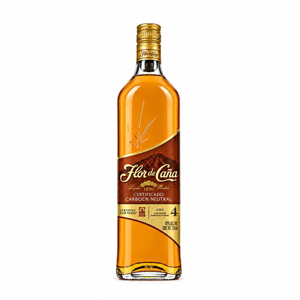 RON FLOR DE CAÑA ORO 750ML