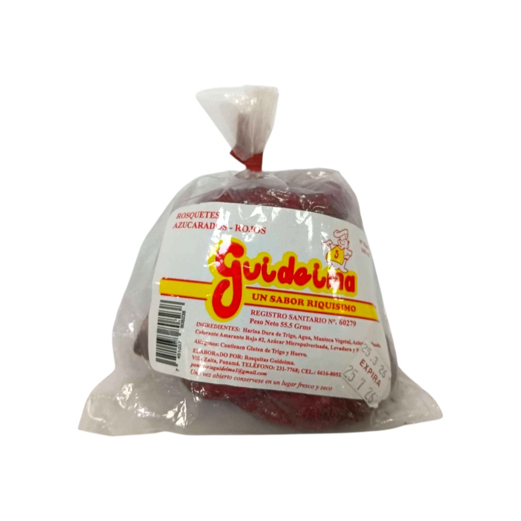 ROSQUETE ROJO CHICO GUIDEIMA 55.5GR
