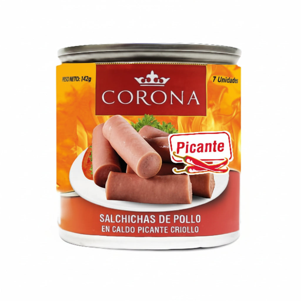 SALCHICHA VIENNA PICANTE CORONA 141GR