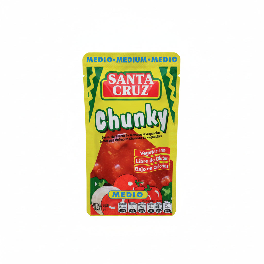 SALSA CHUNKY MEDIO SANTA CRUZ 250GR