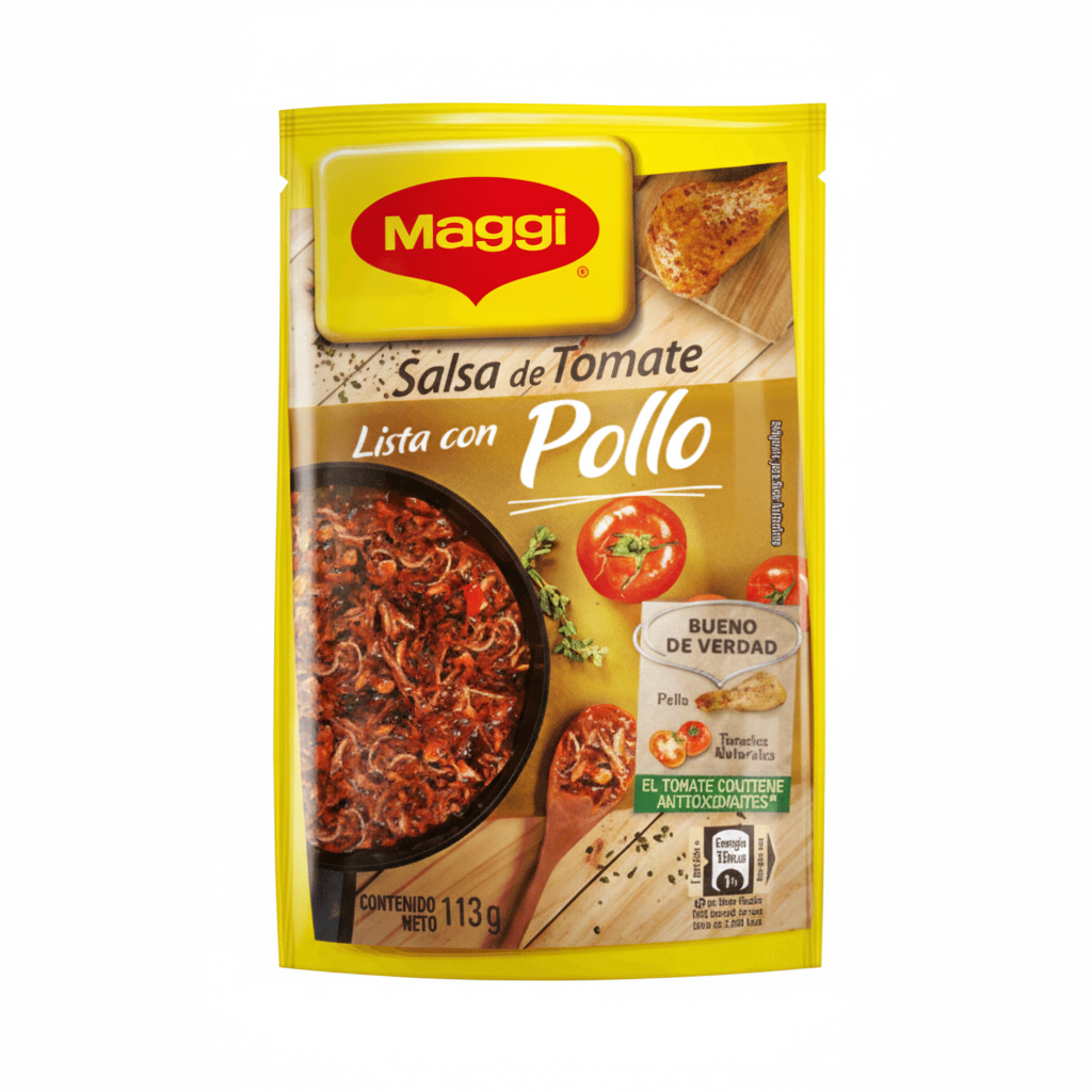 SALSA DE TOMATE POLLO MAGGI 100GR
