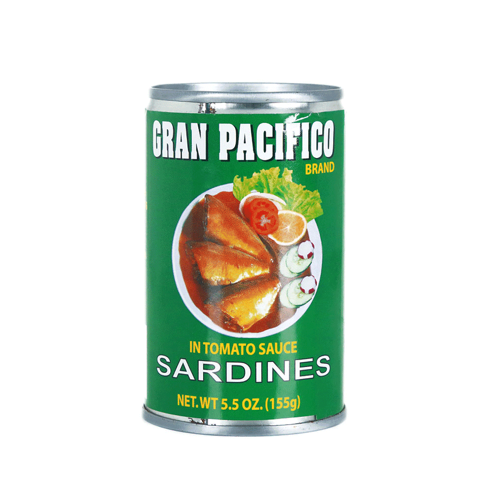 SARDINAS EN SALSA DE TOMATE GRAN PACIFICO 5.5OZ