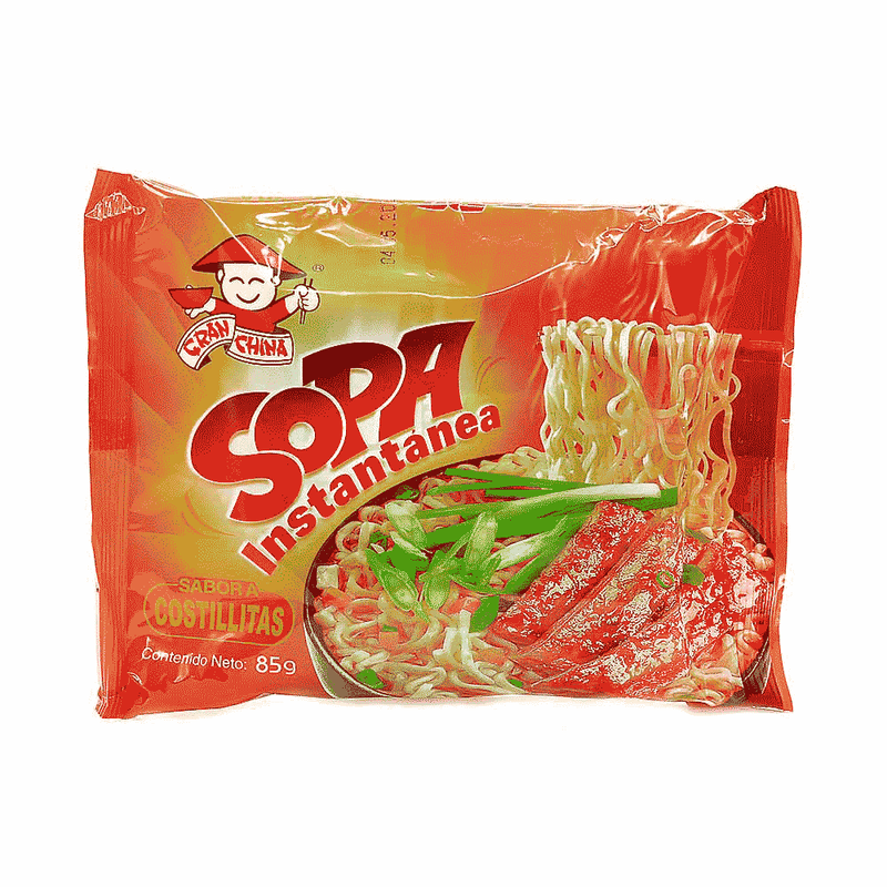 SOPA INSTANTANEA COSTILLITA GRAN CHINA 85G