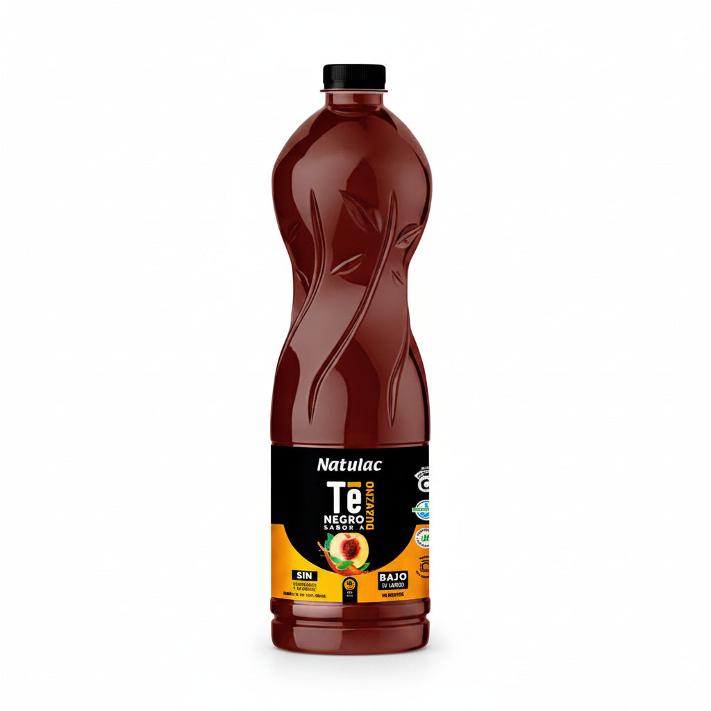 TE NEGRO DURAZNO NATULAC 500ML