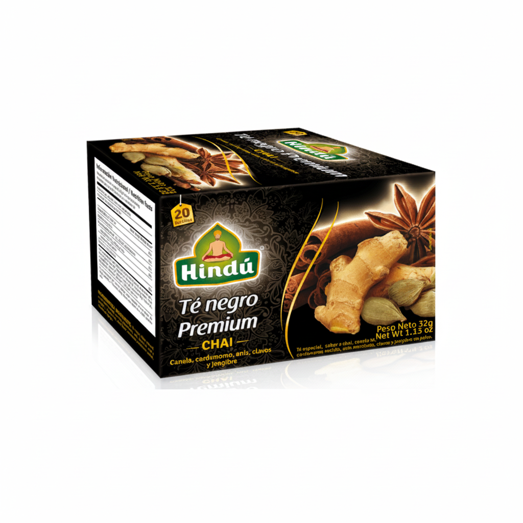 TE NEGRO HINDU 32GR 20U