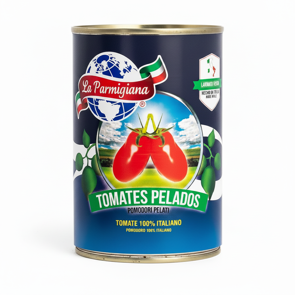 TOMATE PELADO LA PARMIGIANA 400G