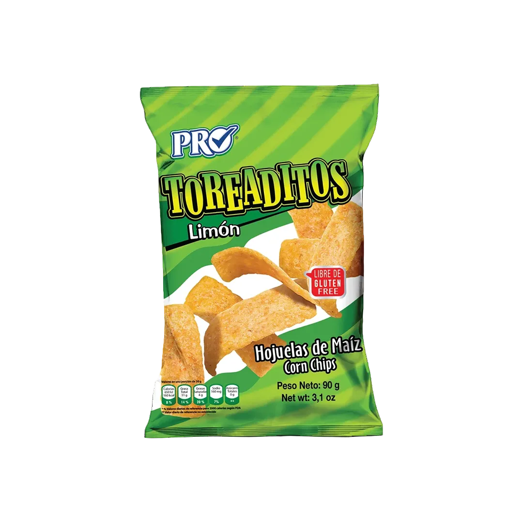 TOREADO LIMON Y SAL PRO 90GR